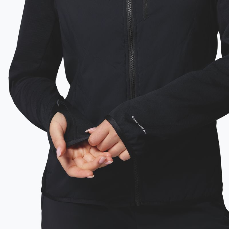 Damen-Hybridjacke Columbia Arctic Crest Hybrid Full Zip schwarz 9