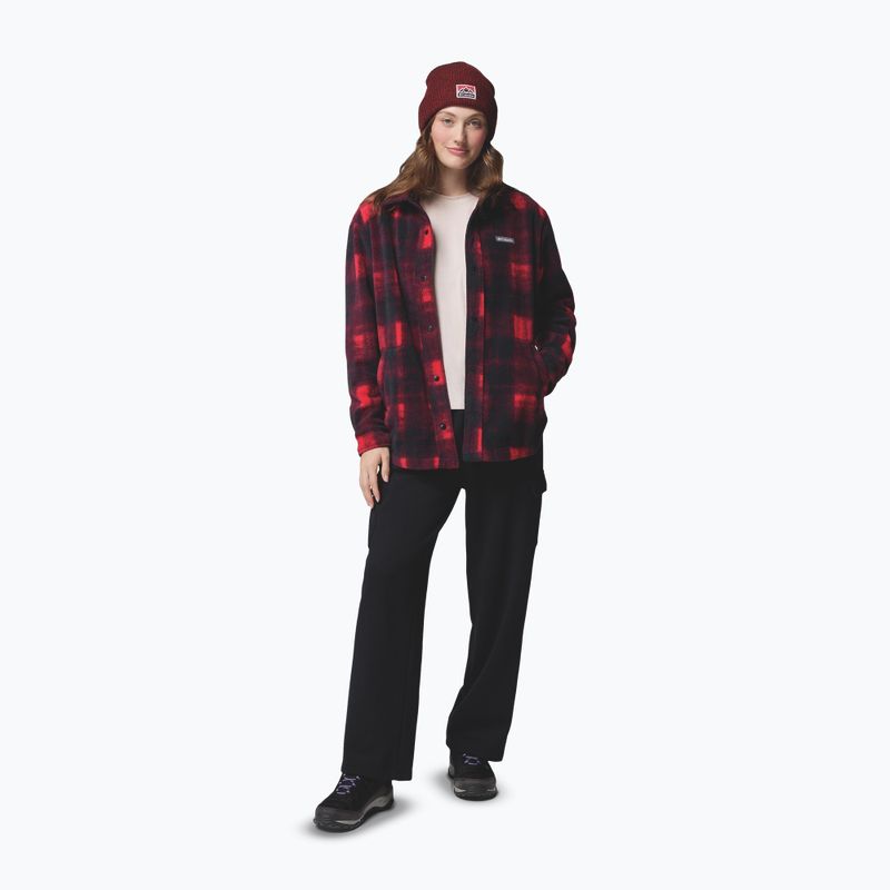 Damenbluse Columbia Benton Springs mountain red ombre tonal 2