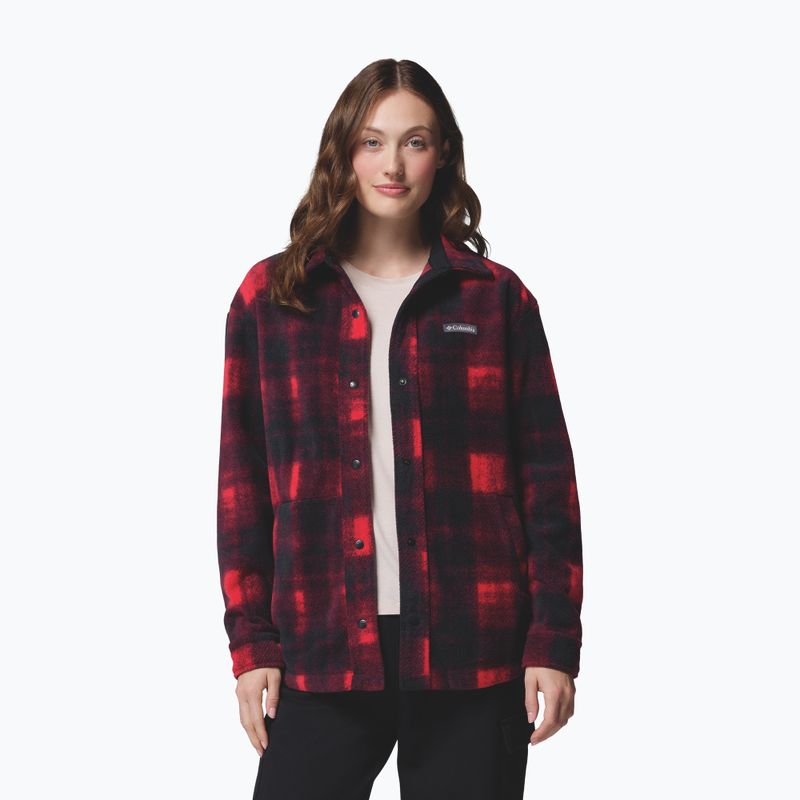 Damenbluse Columbia Benton Springs mountain red ombre tonal 6