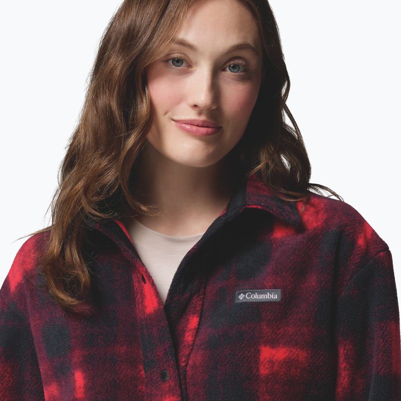 Damenbluse Columbia Benton Springs mountain red ombre tonal 7