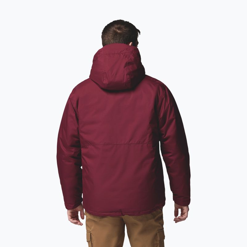 Herrenjacke Columbia Oak Harbor II Insulated rich wine 3