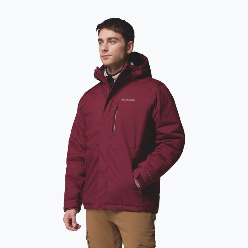 Herrenjacke Columbia Oak Harbor II Insulated rich wine 4