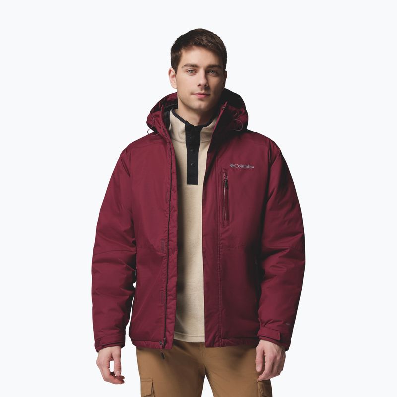 Herrenjacke Columbia Oak Harbor II Insulated rich wine 5