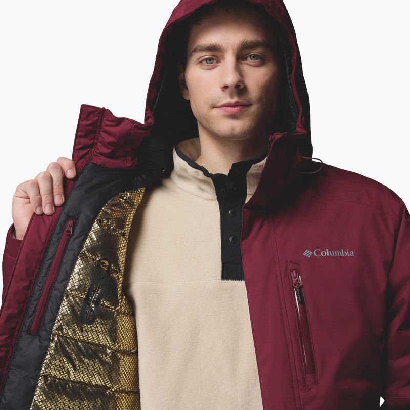 Herrenjacke Columbia Oak Harbor II Insulated rich wine 8