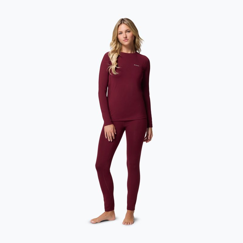Damen-Thermoaktivshirt Columbia Midweight Stretch rich wine 2
