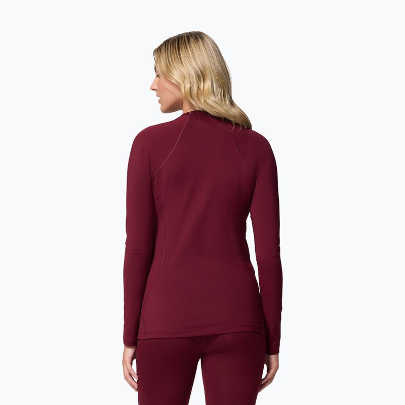 Damen-Trekking-Longsleeve Columbia Midweight Stretch rich wine 3