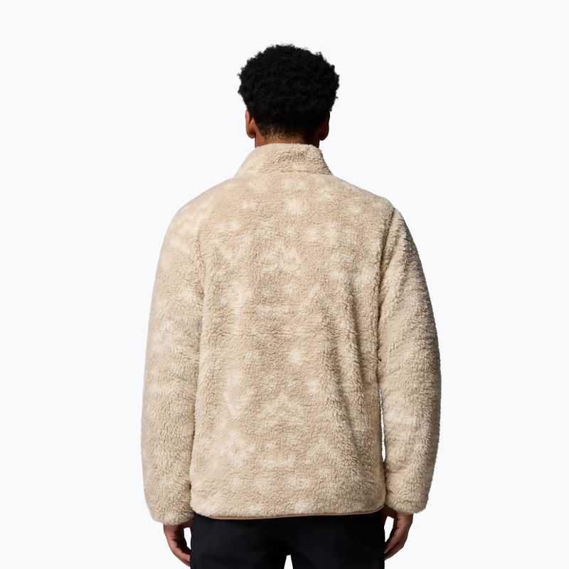 Fleece Hoodie Sweatshirt Herren Columbia Winter Pass Reversible canoe/dark stone/peaked tonal 3