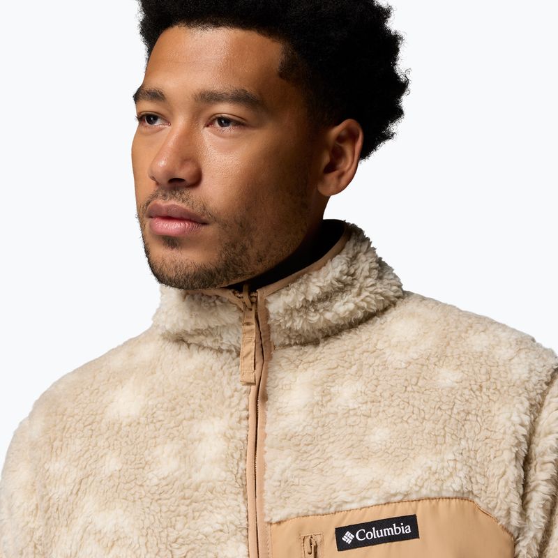 Fleece Hoodie Sweatshirt Herren Columbia Winter Pass Reversible canoe/dark stone/peaked tonal 7
