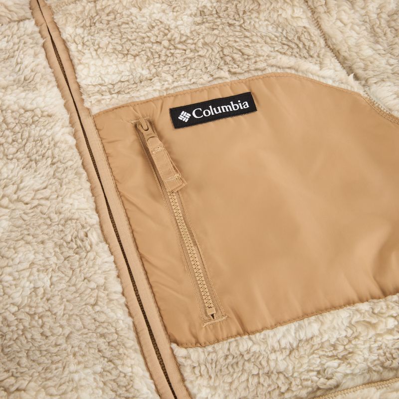 Fleece Hoodie Sweatshirt Herren Columbia Winter Pass Reversible canoe/dark stone/peaked tonal 4