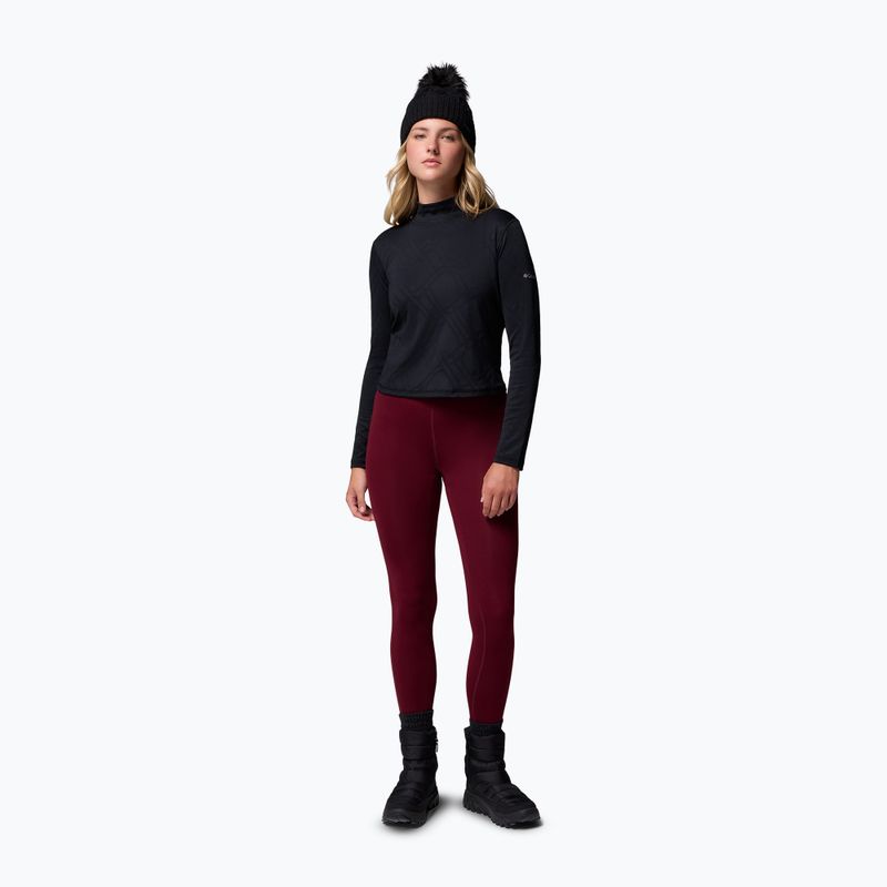 Damen-Trekking-Longsleeve Columbia Granite Point Turtleneck black 2
