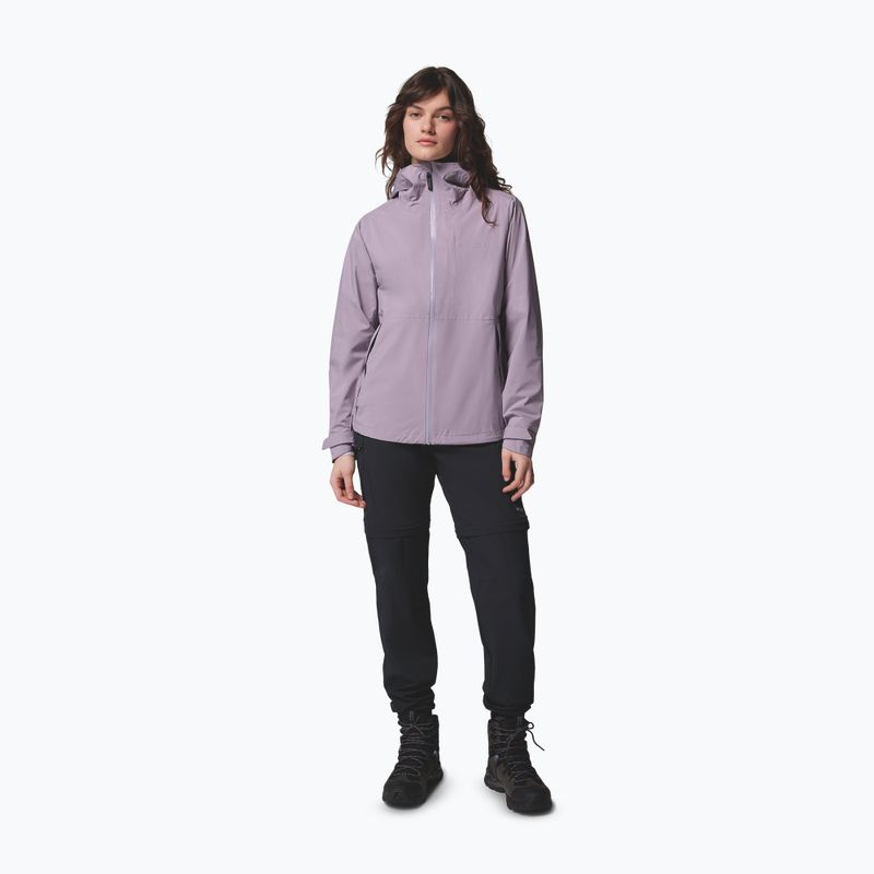 Damen-Regenjacke Columbia OmniTech AmpliDry II shale purple 2