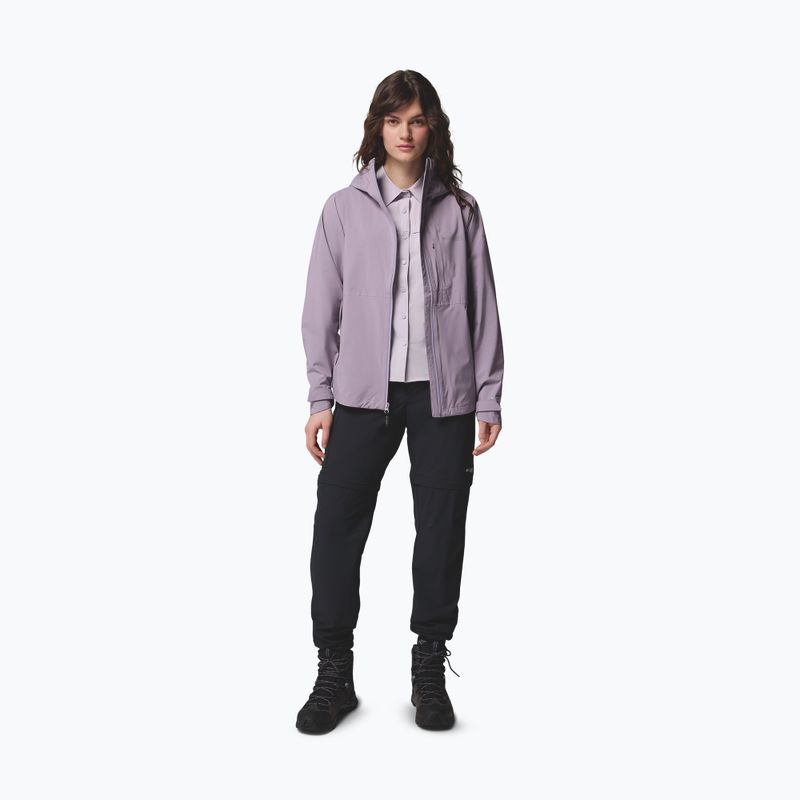 Damen-Regenjacke Columbia OmniTech AmpliDry II shale purple 6
