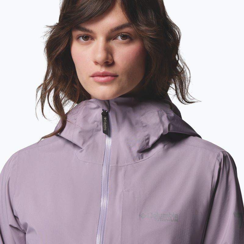 Damen-Regenjacke Columbia OmniTech AmpliDry II shale purple 9