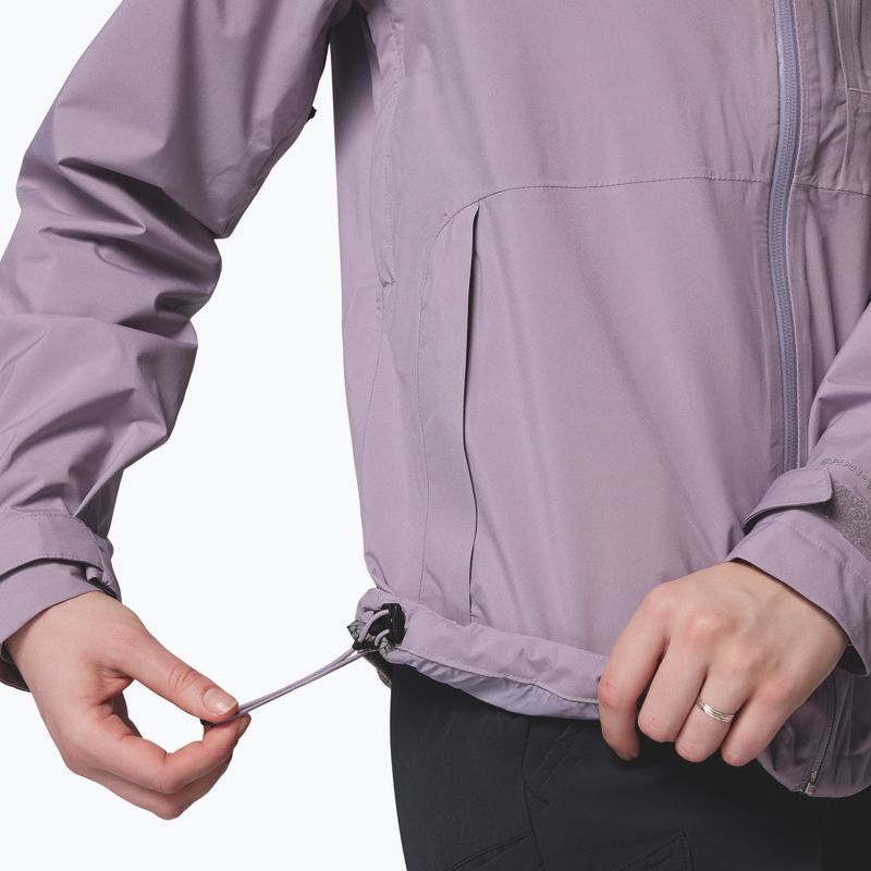 Damen-Regenjacke Columbia OmniTech AmpliDry II shale purple 11
