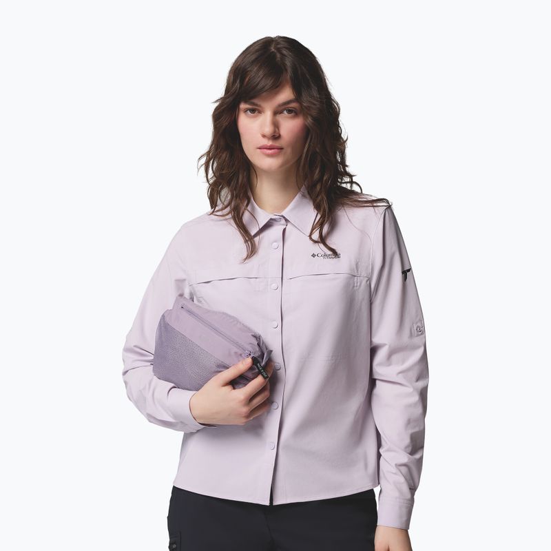 Damen-Regenjacke Columbia OmniTech AmpliDry II shale purple 13
