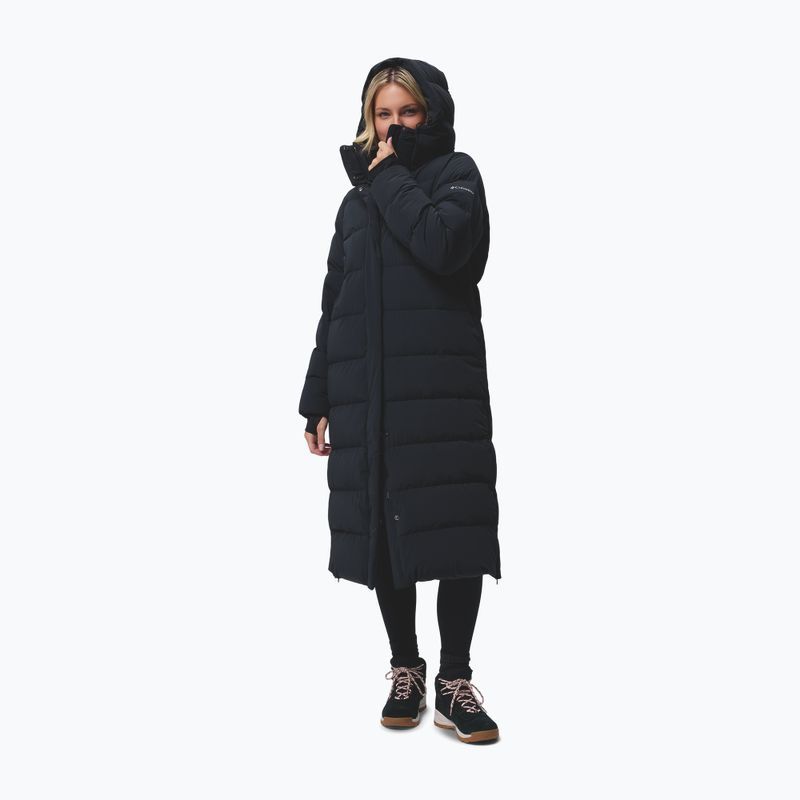 Damen Daunenmantel Columbia Amaze Puff Long Hooded black 4