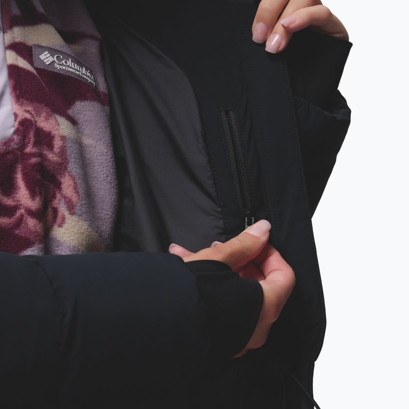 Damen Daunenmantel Columbia Amaze Puff Long Hooded black 15