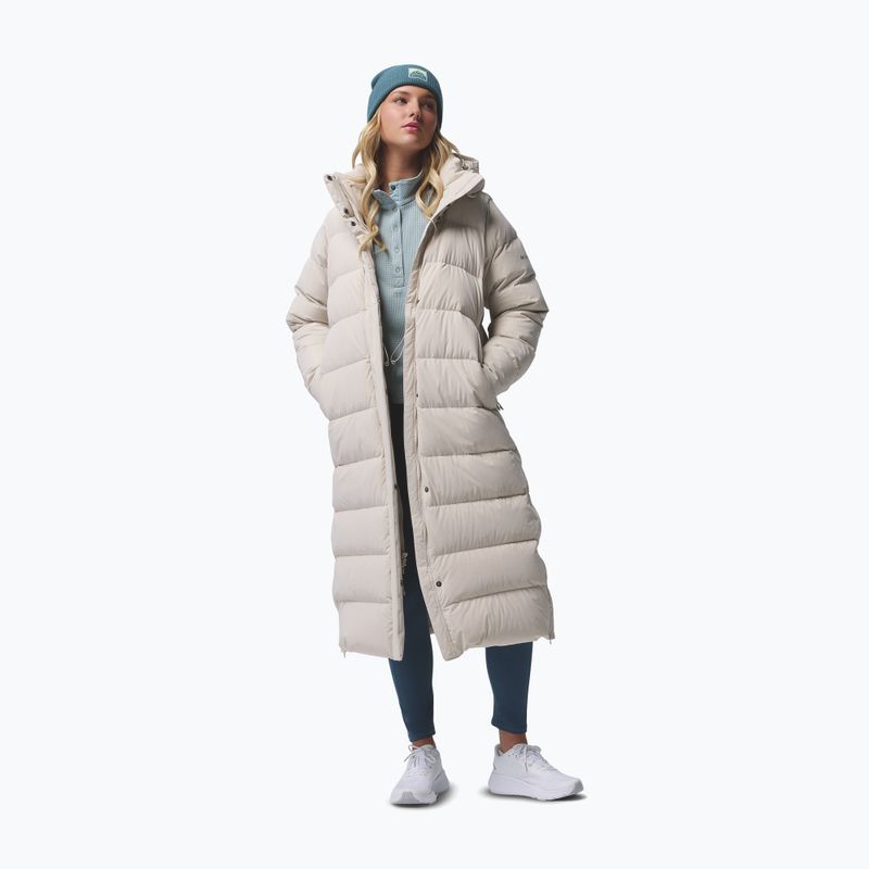 Damen Daunenmantel Columbia Amaze Puff Long Hooded dark stone 2