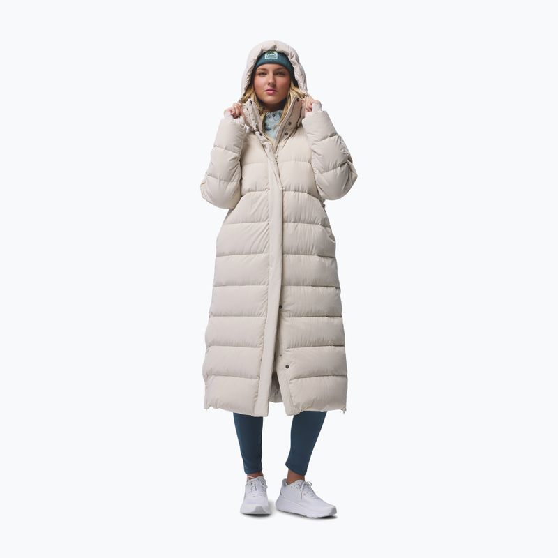 Damen Daunenmantel Columbia Amaze Puff Long Hooded dark stone 4