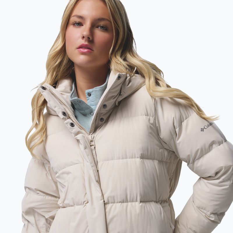 Damen Daunenmantel Columbia Amaze Puff Long Hooded dark stone 9