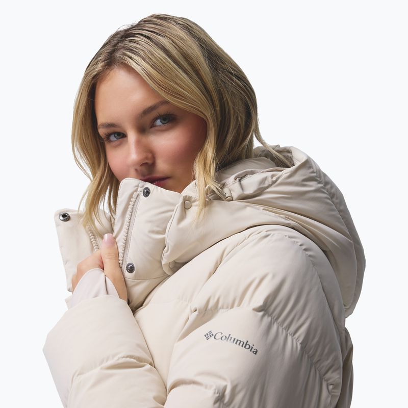 Damen Daunenmantel Columbia Amaze Puff Long Hooded dark stone 11