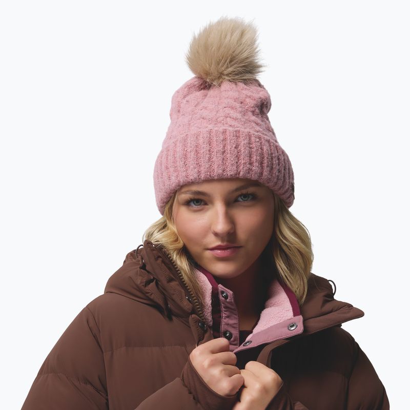 Damen Daunenmantel Columbia Amaze Puff Long Hooded tobacco 12