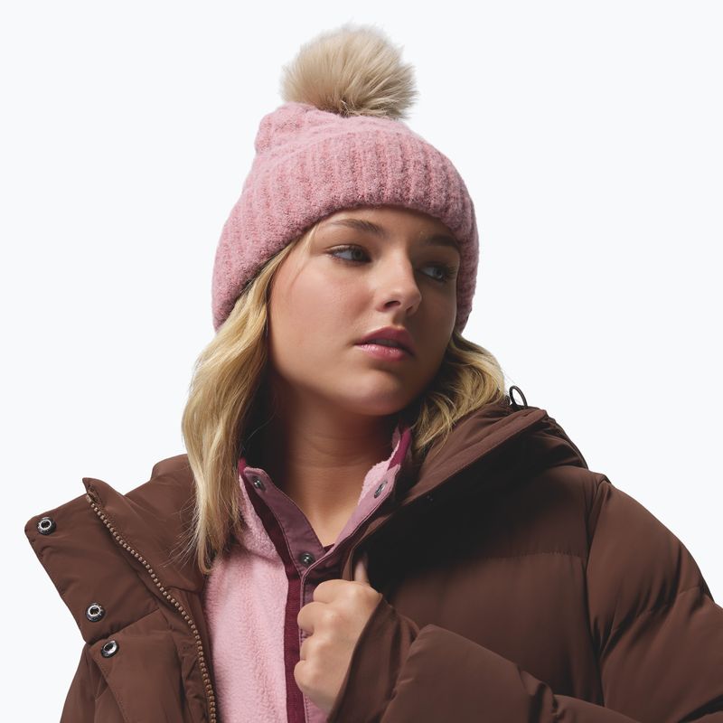 Damen Daunenmantel Columbia Amaze Puff Long Hooded tobacco 13