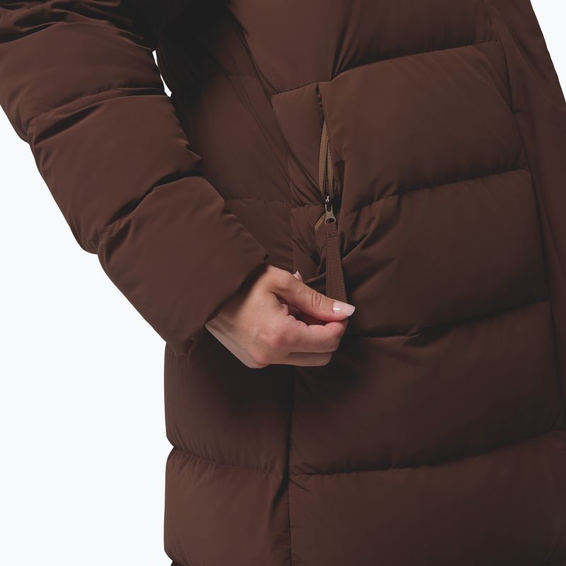 Damen Daunenmantel Columbia Amaze Puff Long Hooded tobacco 14
