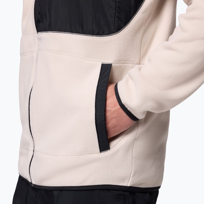 Herren Fleecejacke Columbia Fast Trek Overlay Full Zip dark stone/black 7