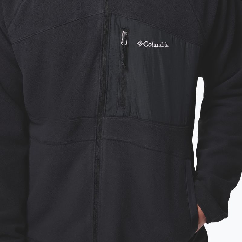 Herren Fleecejacke Columbia Fast Trek Overlay Full Zip black 7