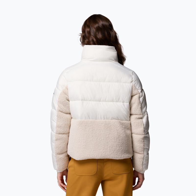 Damen-Hybridjacke Columbia Leadbetter Point II Sherpa Hybrid sea salt/dark stone 3