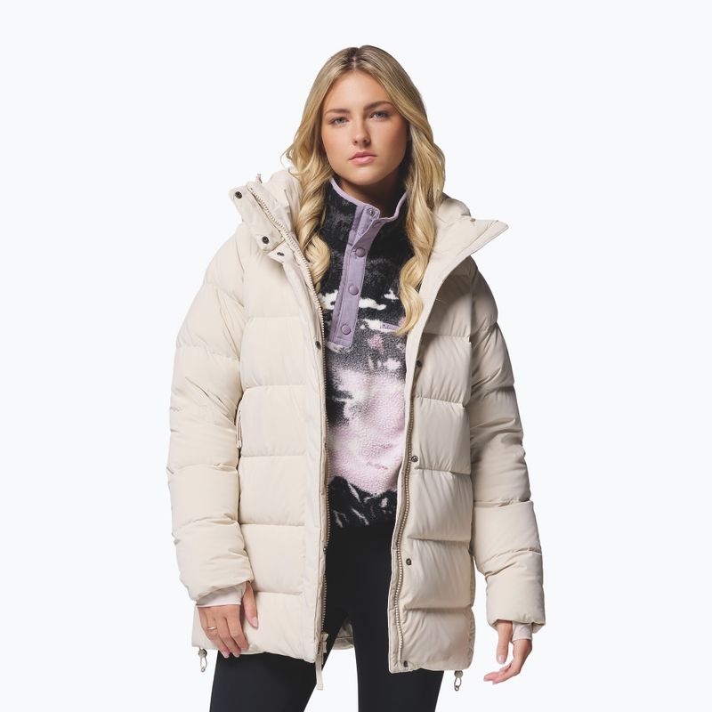 Damen-Daunenjacke Columbia Amaze Puff Mid Hooded dark stone 5