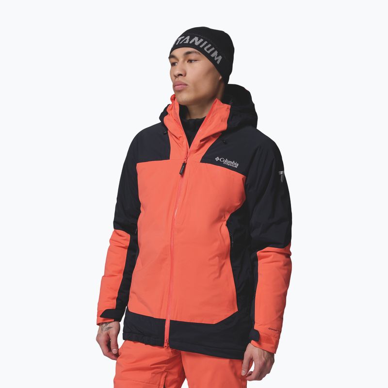 Herren-Skijacke Columbia Cirque Bowl spice/spicy black/zing 4