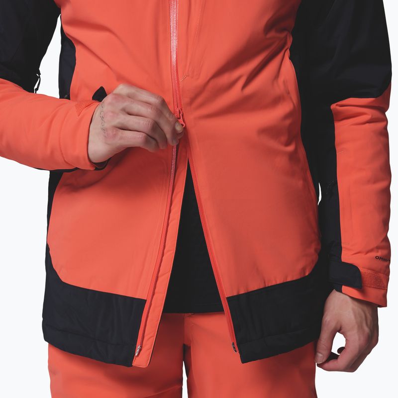 Herren-Skijacke Columbia Cirque Bowl spice/spicy black/zing 9