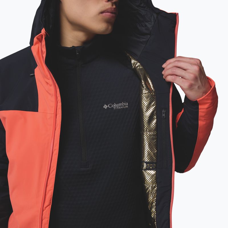 Herren-Skijacke Columbia Cirque Bowl spice/spicy black/zing 12