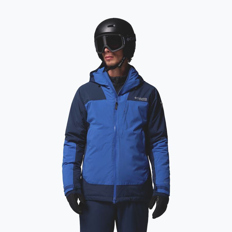 Herren-Skijacke Columbia Cirque Bowl collegiate navy/mountain blue