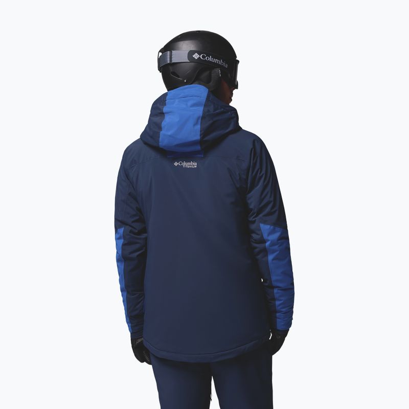 Herren-Skijacke Columbia Cirque Bowl collegiate navy/mountain blue 3