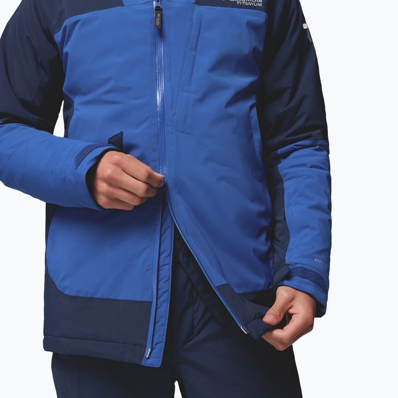 Herren-Skijacke Columbia Cirque Bowl collegiate navy/mountain blue 9