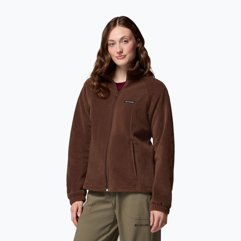 Damen-Fleecejacke Columbia Benton Springs Full Zip tobacco 4