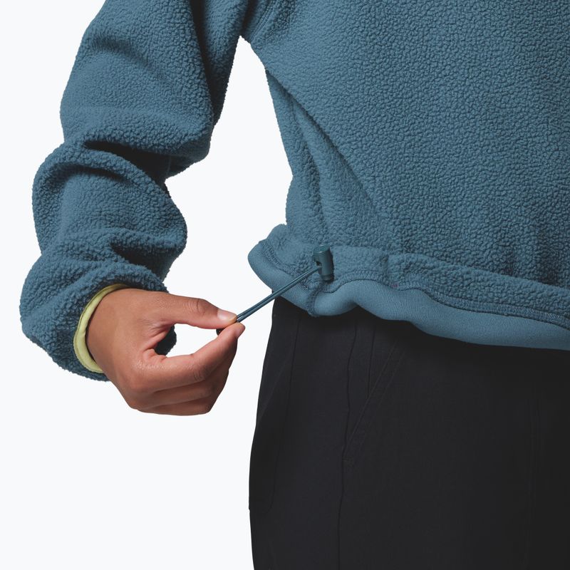 Damen-Fleecejacke Columbia Helvetia II Cropped Half Snap Fleece everblue/crushed blue/citron haze 6