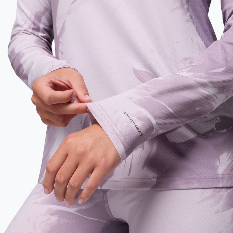 Damen Thermo-Langarmshirt Columbia Omni-Heat Infinity Knit shale purple snowflight tonal 6
