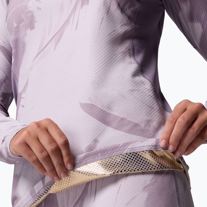 Damen Thermo-Langarmshirt Columbia Omni-Heat Infinity Knit shale purple snowflight tonal 7