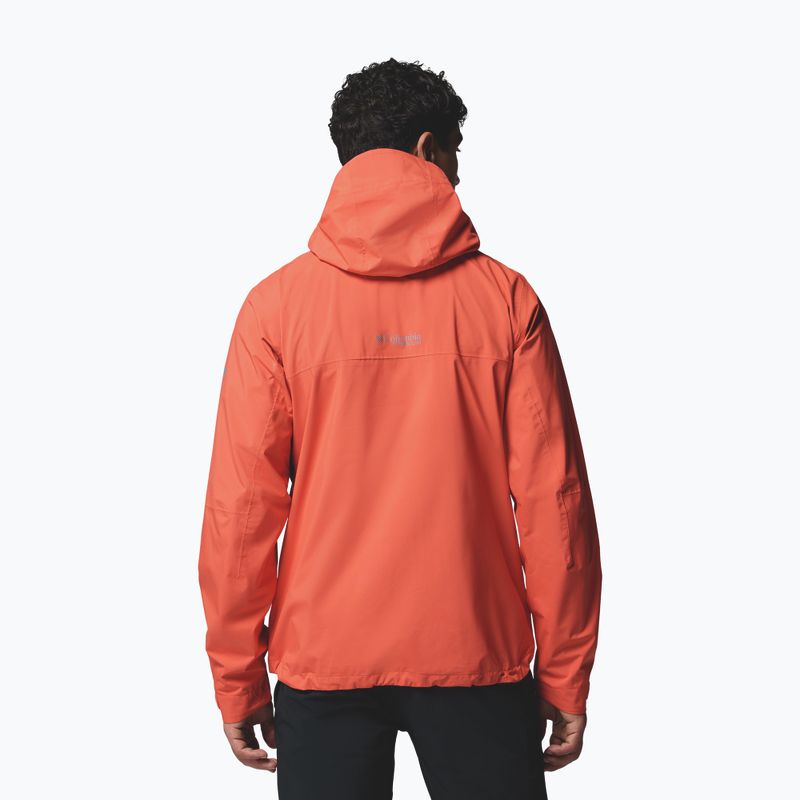 Herren Regenjacke Columbia Ampli-Dry II Shell Zing 3