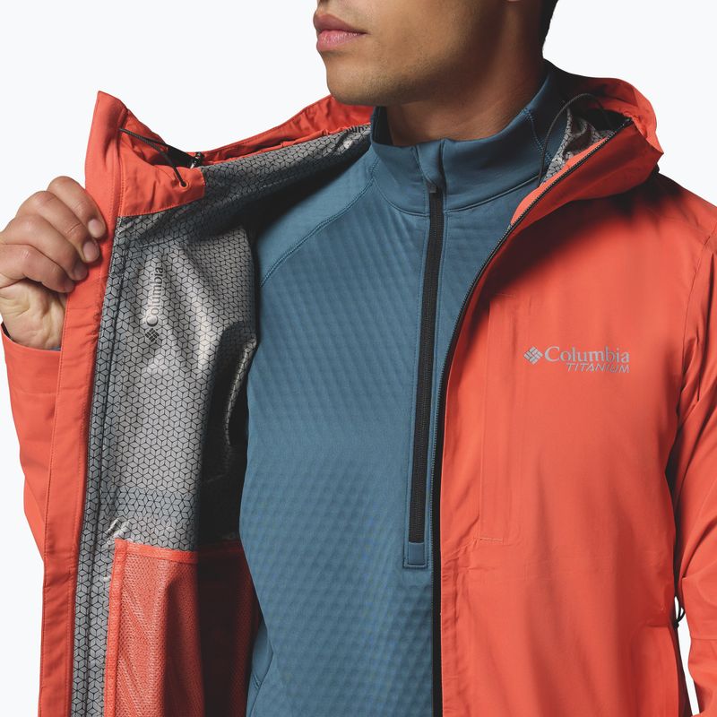 Herren Regenjacke Columbia Ampli-Dry II Shell Zing 12