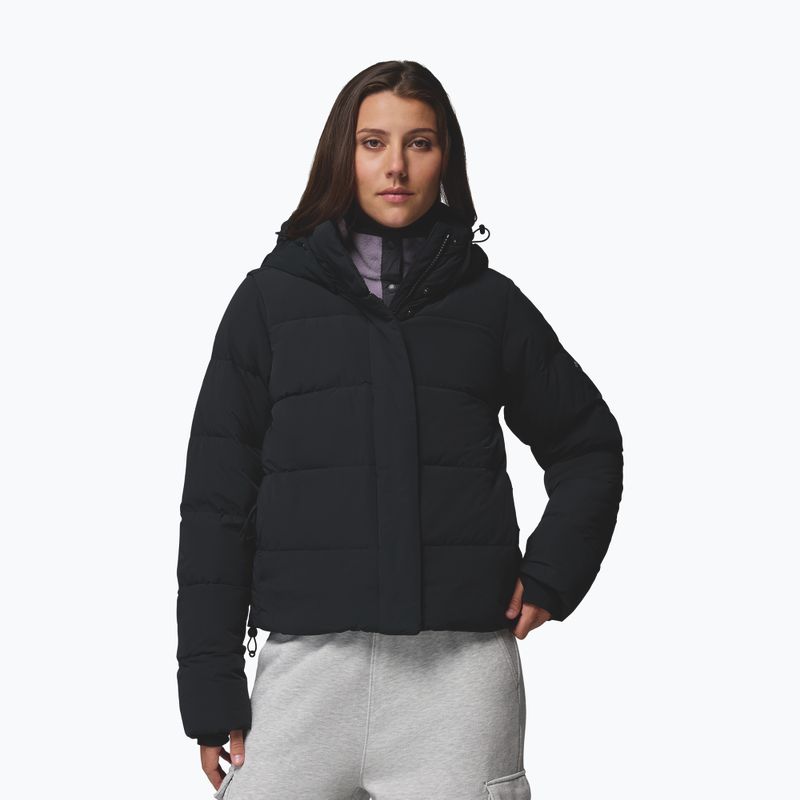 Damen-Daunenjacke Columbia Amaze Puff Hooded black