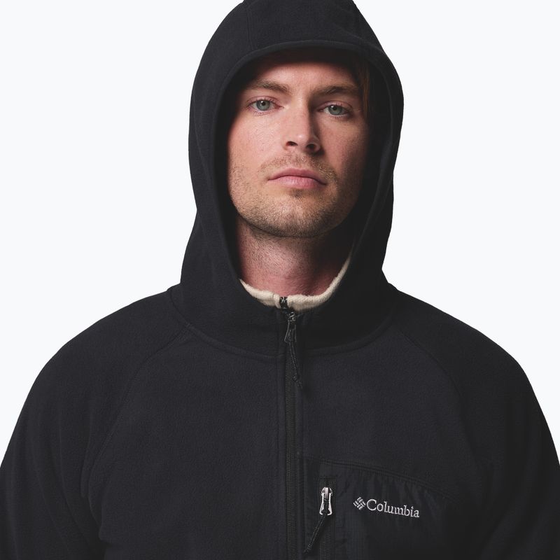 Herren-Hoodie Columbia Fast Trek Overlay Hooded black 6