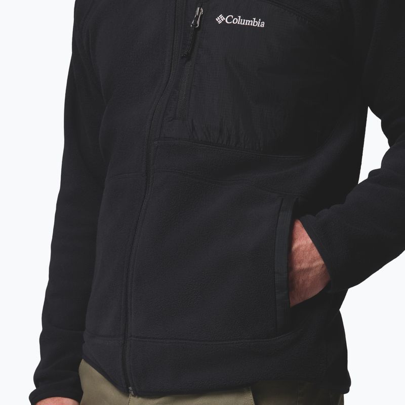 Herren-Hoodie Columbia Fast Trek Overlay Hooded black 7