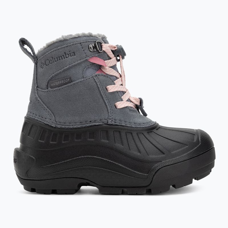 Kinder Schneestiefel Columbia Youth Powderbug Alpine graphite/pink haze 2