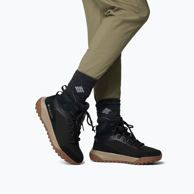 Damenschuhe Columbia Burnsider Waterproof black/wet sand 8