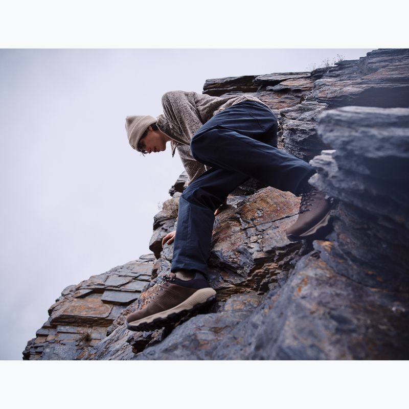 Herren-Trekkingschuhe Columbia Newton Nimble Leather tundra/black 9